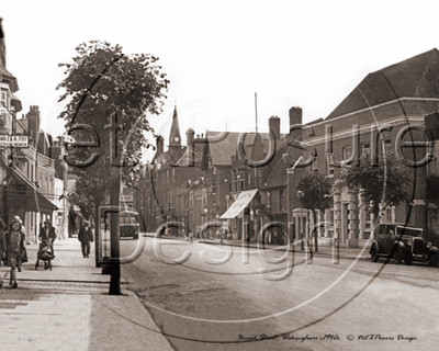 Broad Street, Wokingham in Berkshire c1940s