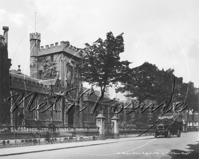 Modern School in Bedford in Bedfordshire c1920s