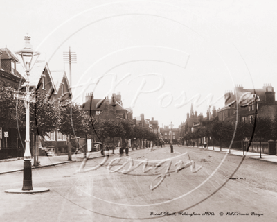 Broad Street, Wokingham in Berkshire c1900s