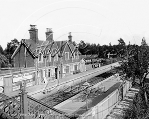 Picture of Berks - Crowthorne, Wellington Sation c1910s - N1156