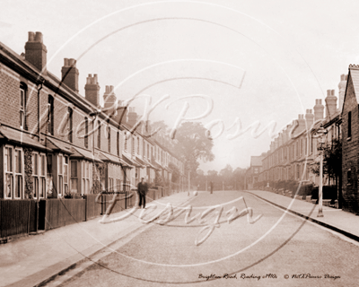 Brighton Road, Reading in Berkshire c1910s