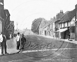 Broad Street, Wokingham in Berkshire c1900s