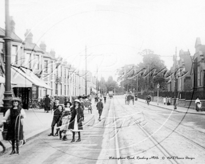 Wokingham Road, Reading in Berkshire c1900s