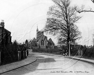 All Saints Church, London Road, Wokingham in Berkshire c1910s