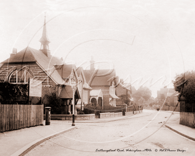 Easthampstead Road, Wokingham in Berkshire c1900s