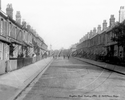 Brighton Road, Reading in Berkshire c1910s