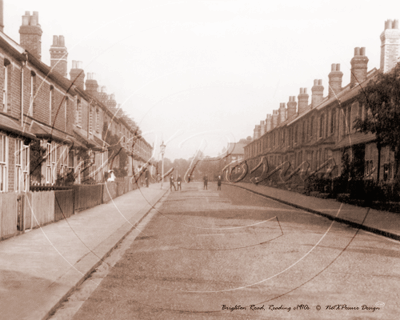 Brighton Road, Reading in Berkshire c1910s