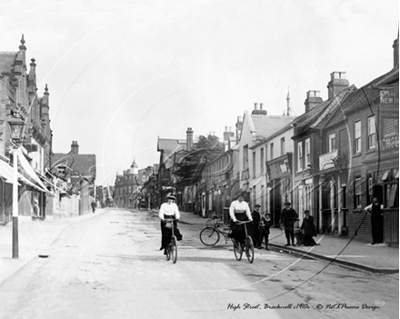 Picture of Berks - Bracknell, High Street c1910s - N1573