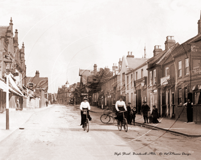 Picture of Berks - Bracknell, High Street c1910s - N1573