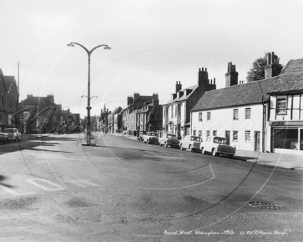 Broad Street, Wokingham in Berkshire c1950s