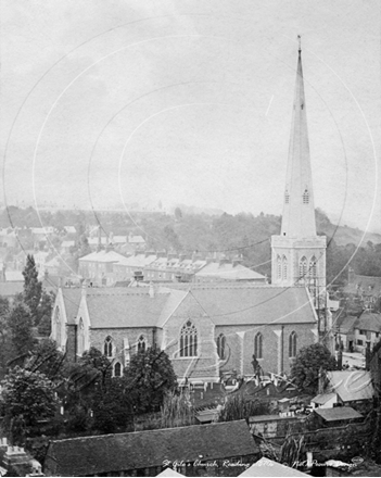 Picture of Berks - Reading, St Gile's Church c1870s - N1596