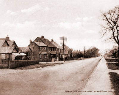 Reading Road in Winnersh, Wokingham in Berkshire c1900s