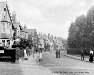 Picture of Berks - Reading, St Peter's Road c1910s - N1767