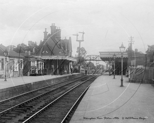 Train Station, Wokingham in Berkshire c1910s