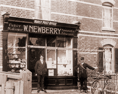 Picture of Berks - Hurst, Post Office c1900s - N1819