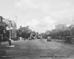 Broad Street, Wokingham in Berkshire c1920s