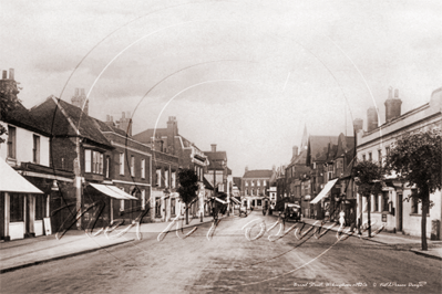 Broad Street, Wokingham in Berkshire c1930s