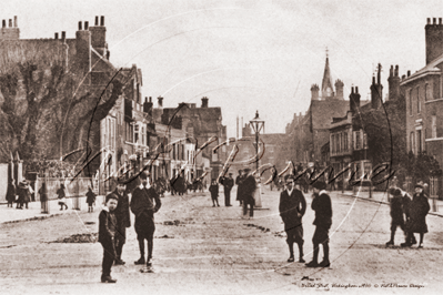 Broad Street, Wokingham in Berkshire c1900