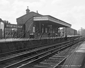 Train Station, Wokingham in Berkshire c1960s