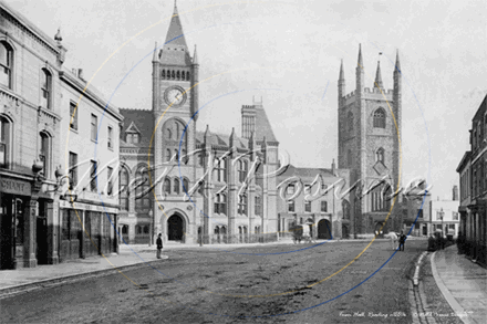 Picture of Berks - Reading, Town Hall c1880s - N2082