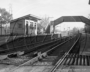 Train Station, Earley, Wokingham in Berkshire c1960s
