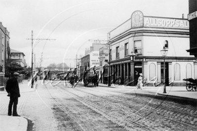 Caversham Road, Reading in Berkshire c1910s