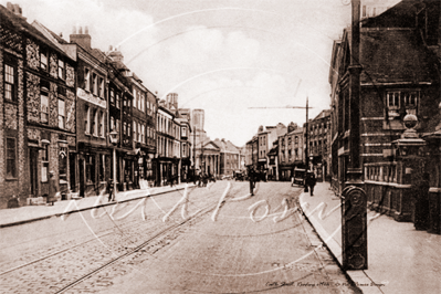 Castle Street, Reading in Berkshire c1910s