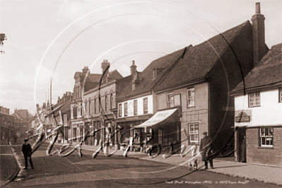 Peach Street, Wokingham in Berkshire c1900s