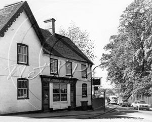 Dukes Head public house in Denmark Street corner of Langborough Road, Wokingham in Berkshire c1970s