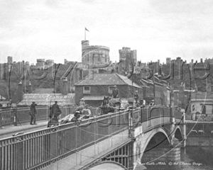 Picture of Berks - Windsor, The Bridge c1900s - N776