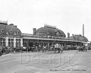 Train Station, Slough in Berkshire c1900s