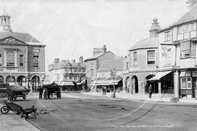 Picture of Bucks - High Wycombe, Market Place c1900s - N2456