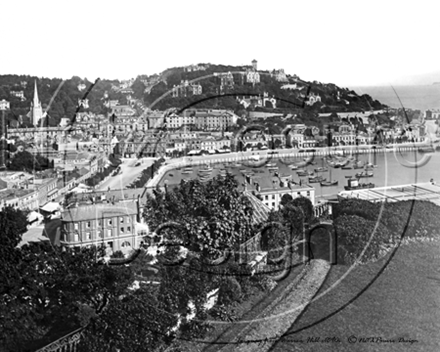 Picture of Devon - Torquay from Warren Hill c1890s - N675