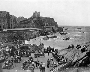 Picture of Devon - Ilfracombe, Wildersmouth Bay - N1718