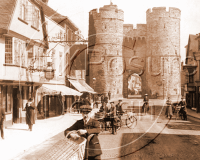 Picture of Kent - Canterbury, Westgate c1890s - N412
