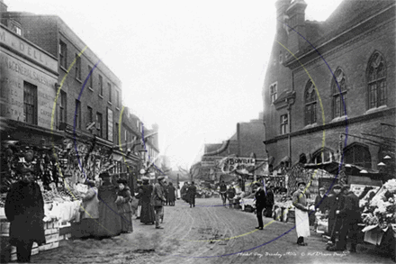 Picture of Kent - Bromley, Market Day c1900s - N2493