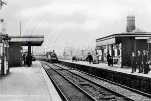 Train Station, Bexley in Kent c1900s