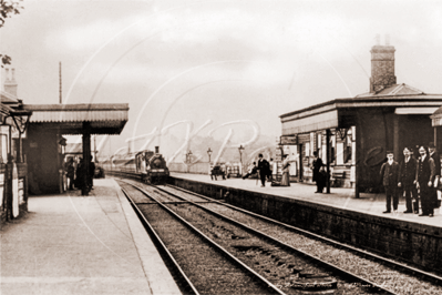 Train Station, Bexley in Kent c1900s