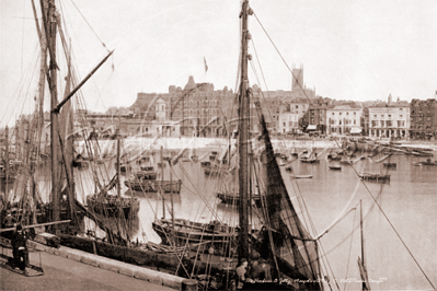 Picture of Kent - Margate, The Harbour and Jetty - N2539