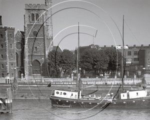 Lambeth Palace from the Thames in London c1930s