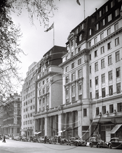 Park Lane Hotel, Park Lane in London c1930s