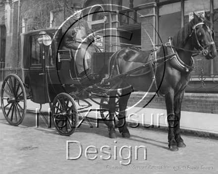 4 Wheeler "Growler" Cab in London c1890s