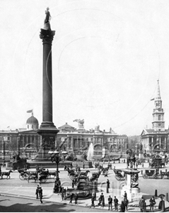 Picture of London - Trafalgar Square c1890s - N596a