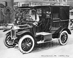 Picture of London - Motorised Cab c1910s - N723
