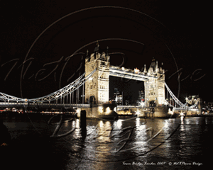 Picture of London - Tower Bridge at Night 2007 - N1049