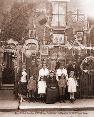 Picture of London, E - Walthamstow WWI Decorations - N1551