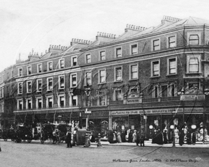 Westbourne Grove in West London c1900s
