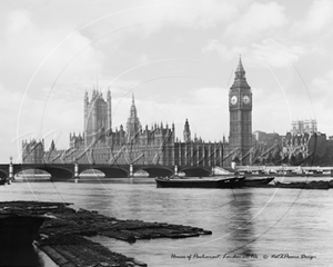 Picture of London - Houses of Parliament c1890s - N1765