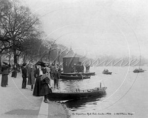 Picture of London - The Serpentine, Hyde Park c1910s - N1916