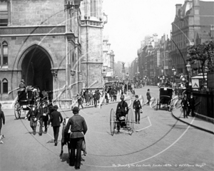 The Strand and Law Courts during the 1890s